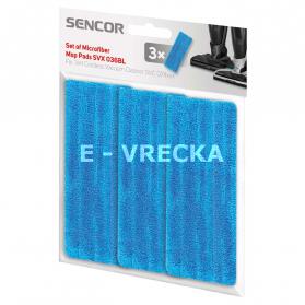 Sada mopovacích vankúšik Sencor SVC 0740BL, Sencor SVC 0741YL SVX036BL